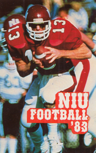 1983 Northern Illinois Huskies Football Poster