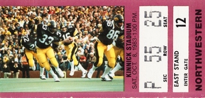 1983 Northwestern Wildcats vs. Iowa Hawkeyes