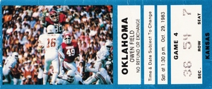 1983 Oklahoma Sooners vs. Kansas Jayhawks