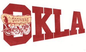 1983 Oklahoma Sooners Retro Art