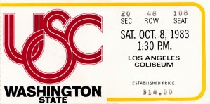 1983 Washington State vs. USC
