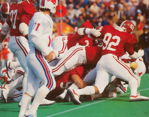 1983 Alabama vs. SMU Sun Bowl Art