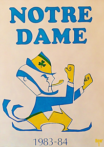 1983 Notre Dame Art