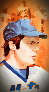 1983 Tom Seaver New York Mets Art