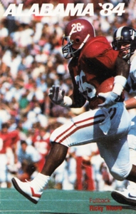 1984 Alabama Ricky Moore Football Poster