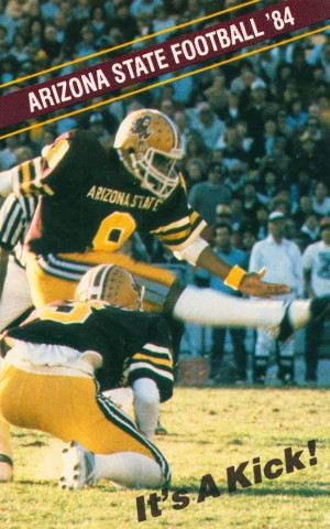 1984 Arizona State Sun Devils Football Luis Zendejas
