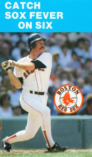 1984 Boston Red Sox Wade Boggs Poster