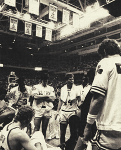 1986 Celtics Huddle