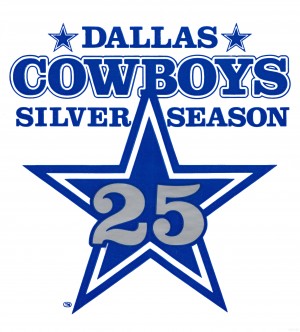 1984 dallas cowboys silver season art