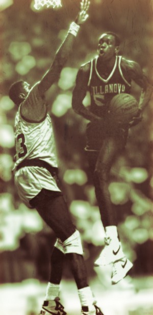 1985 Georgetown vs. Villanova Basketball Art