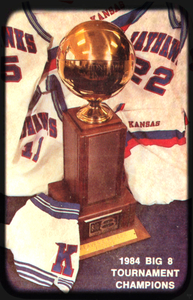 1984 Kansas Jayhawks Big 8 Champions Viewfinder Slide Art
