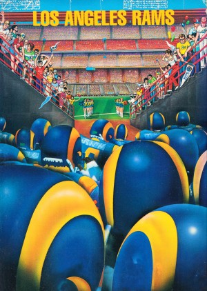 1984 Los Angeles Rams Enter The Field