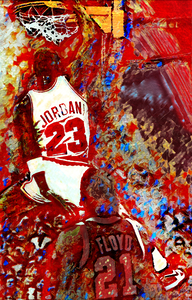 1984 Michael Jordan Rookie Dunk 