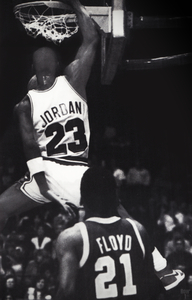 1984 Michael Jordan Dunk Art