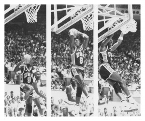 1984 Michael Jordan Team USA Dunk Poster