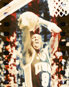 1984 Michael Jordan USA Olympic Basketball Team Art