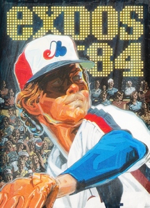 1984 Montreal Expos Baseball Art