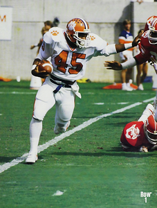 1984 Clemson Tigers Football Art