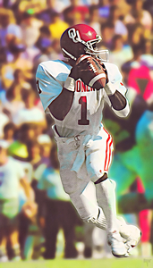 1984 Danny Bradley Quarterback Art