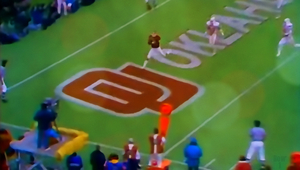 1984 Keith Jackson Oklahoma Bedlam TD Art