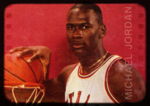 1984 Michael Jordan Viewfinder Slide Art