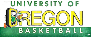 1984 Oregon Basketball Art