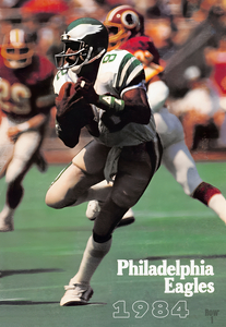 1984 Philadelphia Eagles Remix Art
