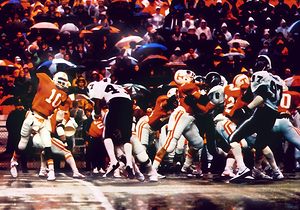 1984 tennessee memphis football art