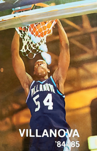 1984 Villanova Basketball Dunk Art