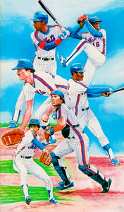 1985  New York Mets Remix Art