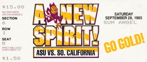 1985 Arizona State Sun Devils vs. USC Trojans