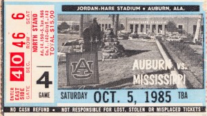 1985 Auburn vs. Ole Miss