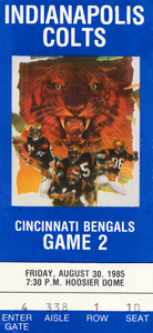 1985 Indianapolis Colts vs. Cincinnati Bengals