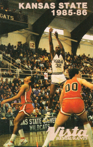 1985 Kansas State Wildcats Basketball Poster