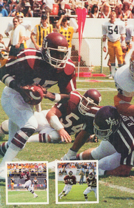 1985 Mississippi State Bulldogs Football Art