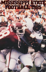 1985 Mississippi State Bulldogs Football Poster