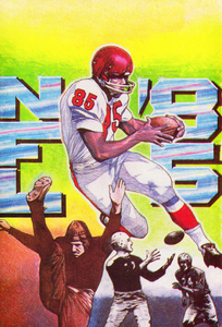 1985 NFL Football Art