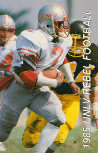 1985 UNLV Rebels Football Poster
