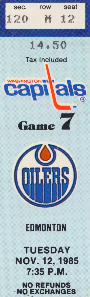 1985 Washington Capitals