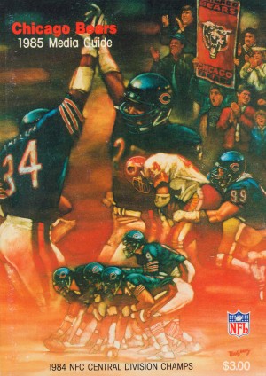 1985_ChicagoBearsMediaGuide_RetroFootballPoster