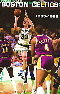 1985 Boston Celtics Larry Bird Art