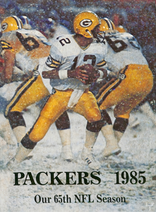 1985 green bay packers snow photo