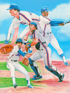 1985 New York Mets Remix Art