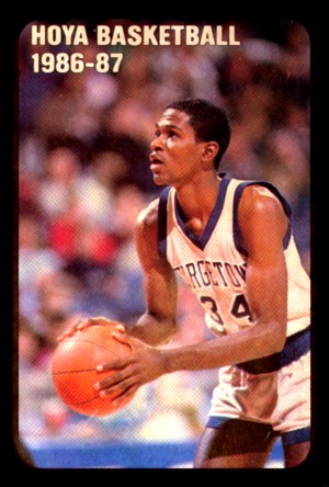 1986 Georgetown Hoyas Reggie Williams Poster