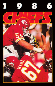 1986 Kansas City Chiefs Football Action | Row 1