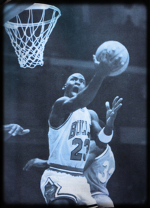 Michael Jordan Viewfinder Art