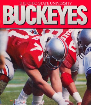 1986 ohio state buckeyes football art reproduction