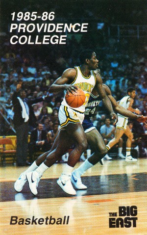 1986 providence basketball poster