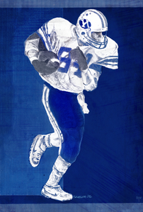 1986 BYU Cougars Football Art