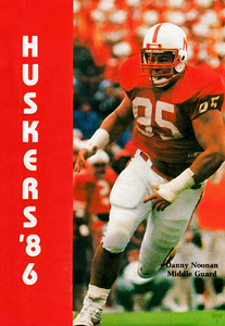 1986 Nebraska Football Art
